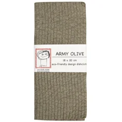 Ann Bäck Army Olive keittiöliina