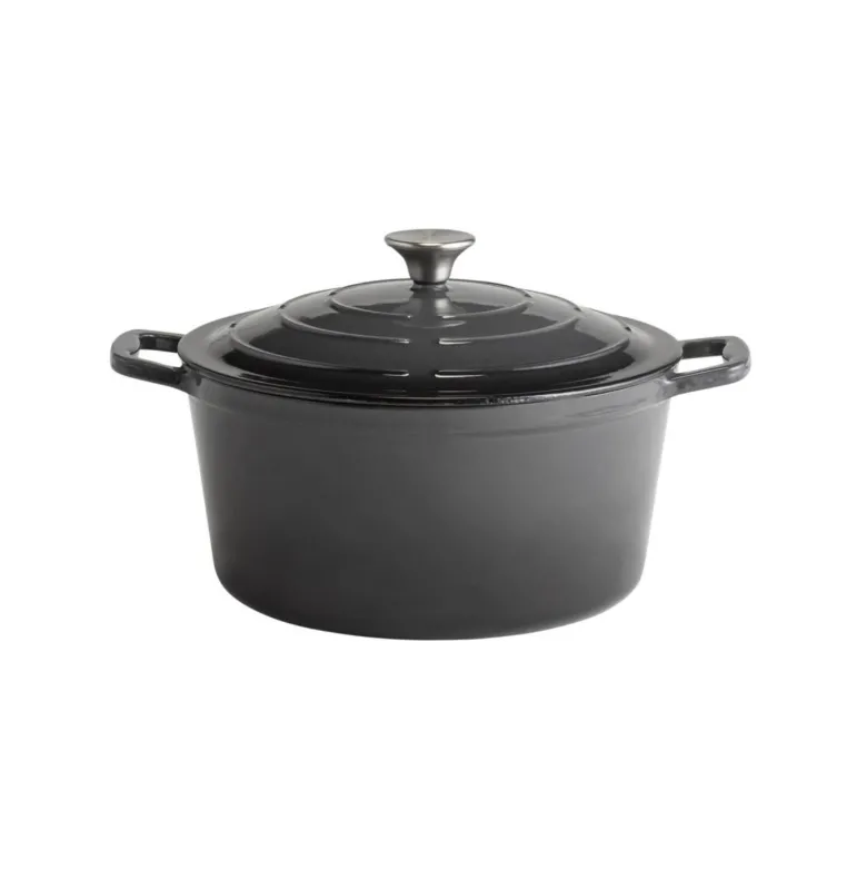 APS emaloitu valurautapata 6L 28cm harmaa