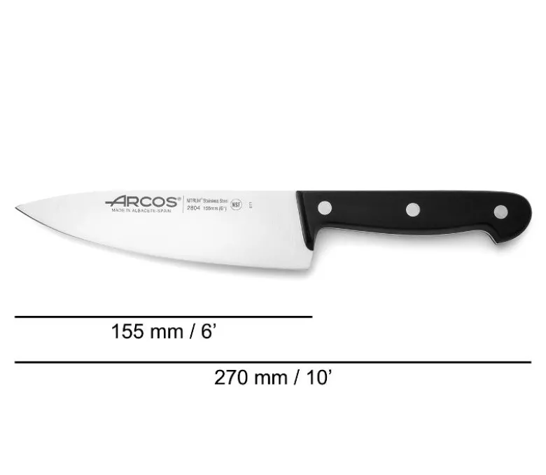 Arcos kokkiveitsi 15,5 cm