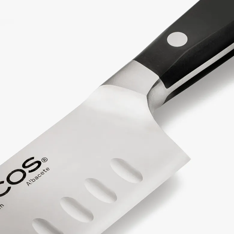 Arcos Manhattan taottu ovaalihiottu santoku kokkiveitsi 18cm