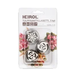 Heirol tulppaanityllasetti 3kpl