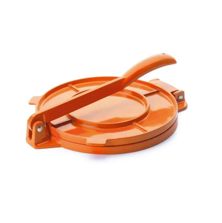 Ibili alumiininen tortillaprässi oranssi