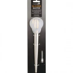 Kitchen Craft teräksinen pipetti silikonipäällä