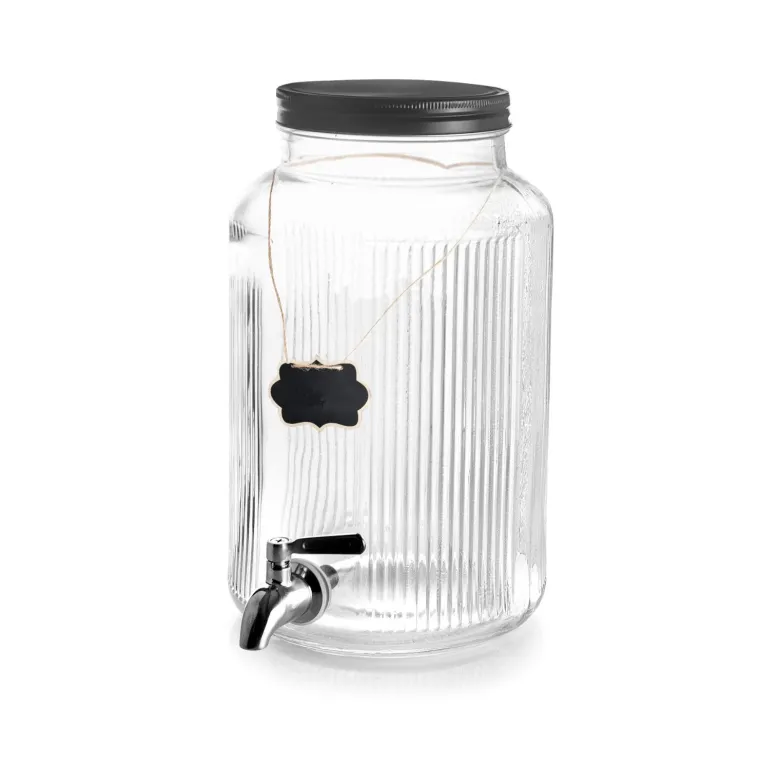 Lacor juoma-annostelija teräshanalla ja telineellä 5,5l