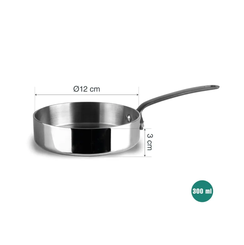 Lacor minikokoinen teräksinen paistinpannu 12cm
