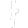 Martinex piparkakkumuotti, hattivatti 13cm