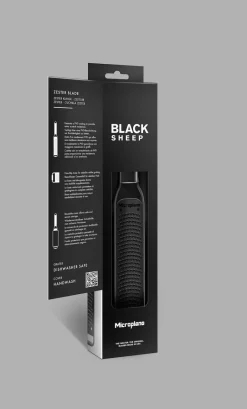 Microplane Black sheep raastin musta, kapea