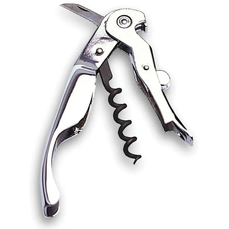 Pulltex Click-cut chrome viinipullonavaaja