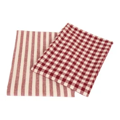 Scandinavian Home keittiöpyyhe punainen 2-pack