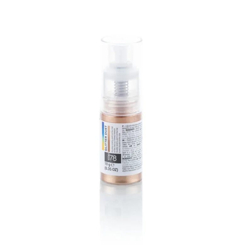 Silikomart syötävä glitter spray pronssi 10g
