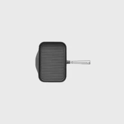 Skeppshult parilapannu suorakaide, valurauta 32cm
