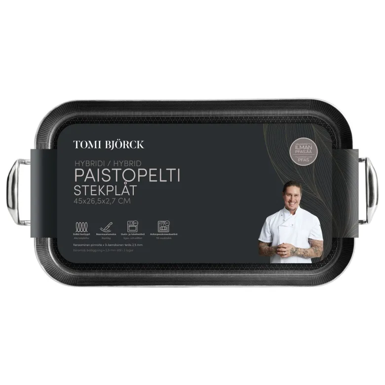 Tomi Björck Plancha parilagrilli 45 x 26,5 x 3cm