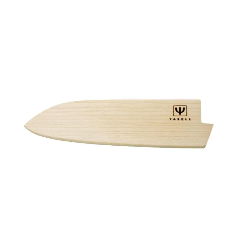 Yaxell puinen teräsuoja 16,5cm Santoku kokkiveitselle
